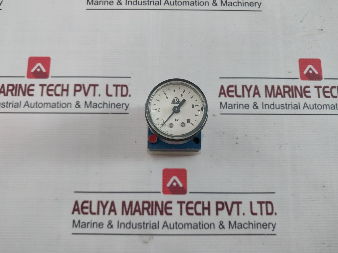 Wabco 3526010500 Directional Control Valve W/ Pressure Gauge 0 To 10 Bar