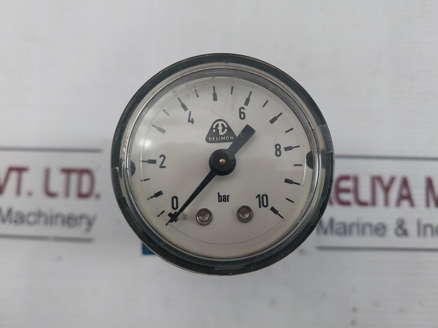 Wabco 3526010500 Directional Control Valve W/ Pressure Gauge 0 To 10 Bar