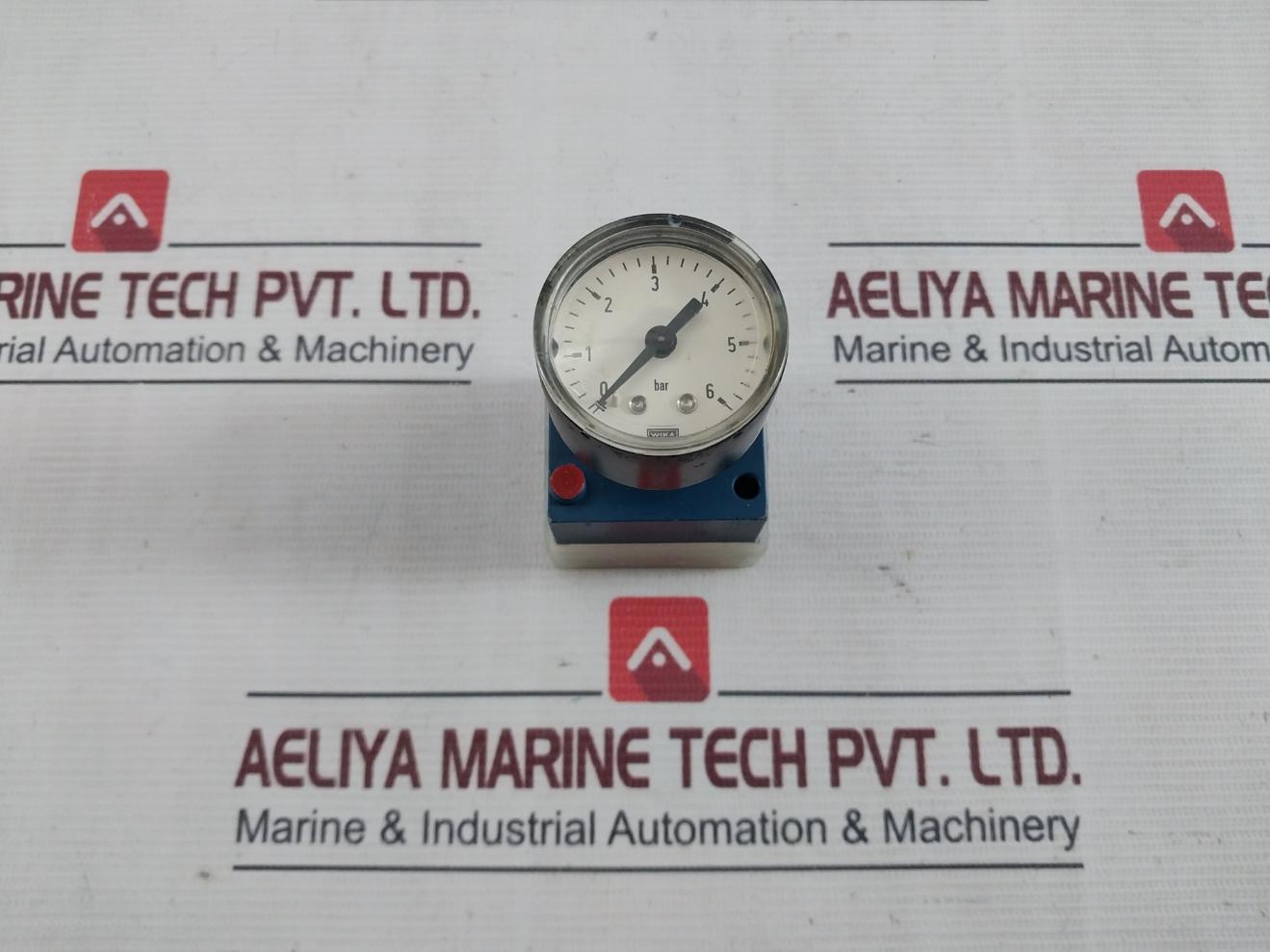 Wabco 3526010520 Pneumatic Control Valve With Gauge 0-6 Bar