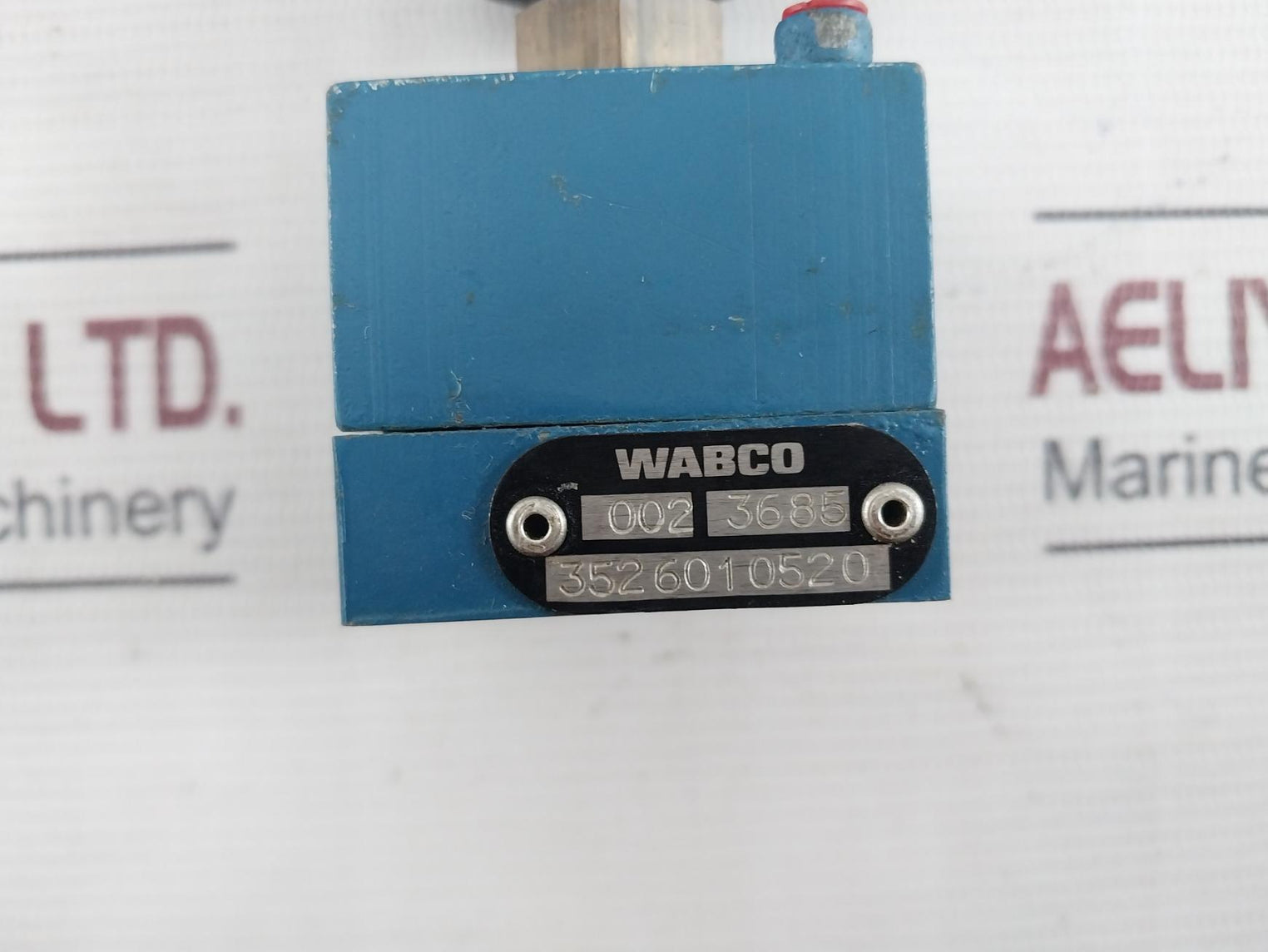 Wabco 3526010520 Pneumatic Control Valve With Gauge 0-6 Bar
