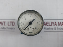 Wabco 3526010520 Pneumatic Control Valve With Gauge 0-6 Bar