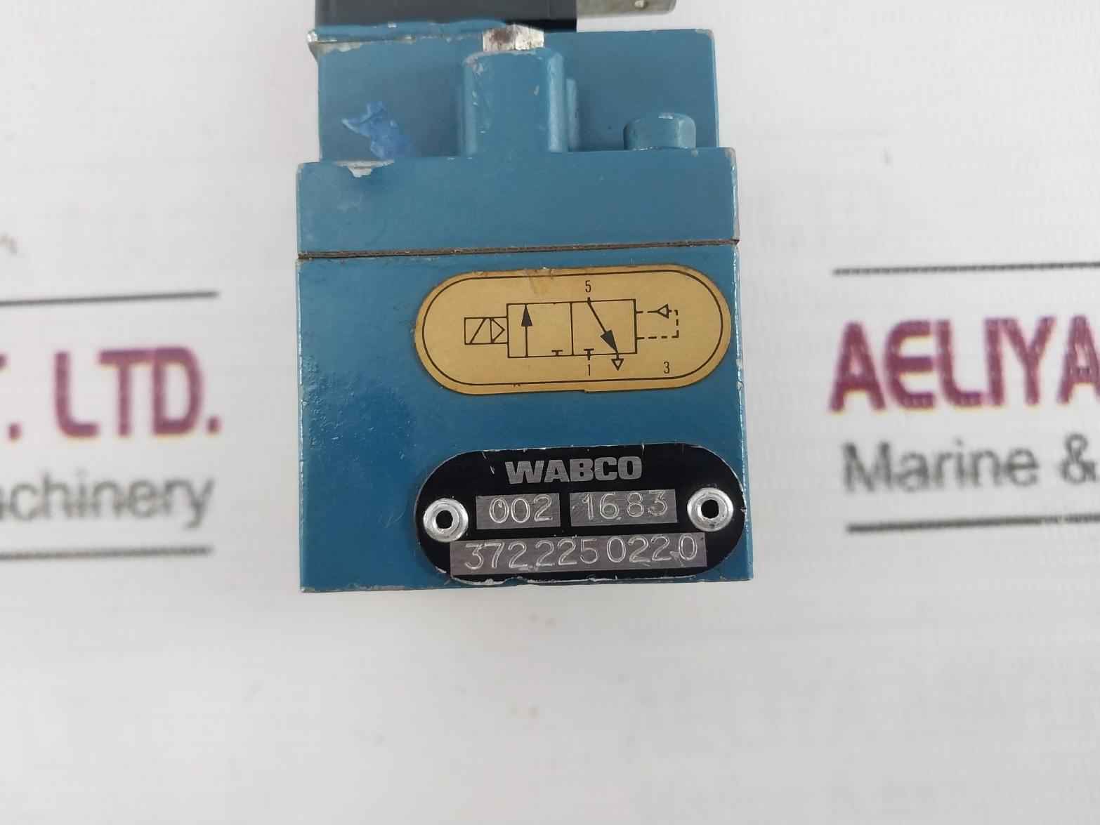 Wabco 3722250220 Pneumatic Directional Valve 24V 10Bar Max