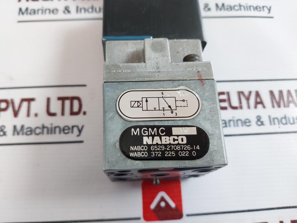 Wabco 372 225 022 0 Pneumatic Valve 24V