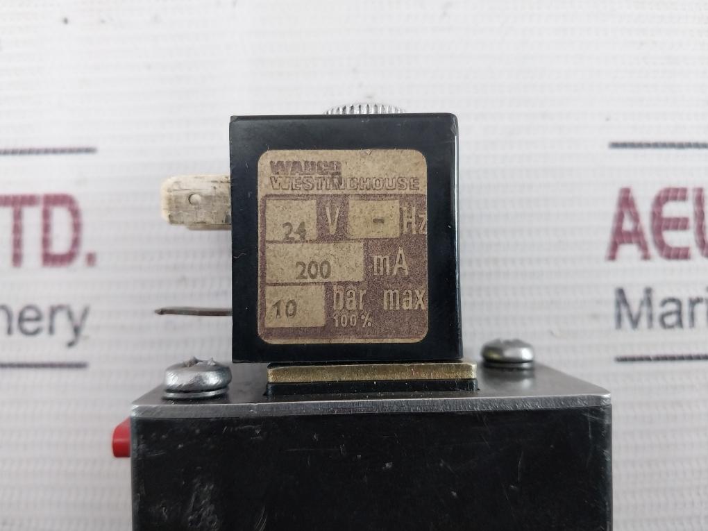 Wabco 4/185280-8M Solenoid Valve 24V 200 Ma 10 Bar