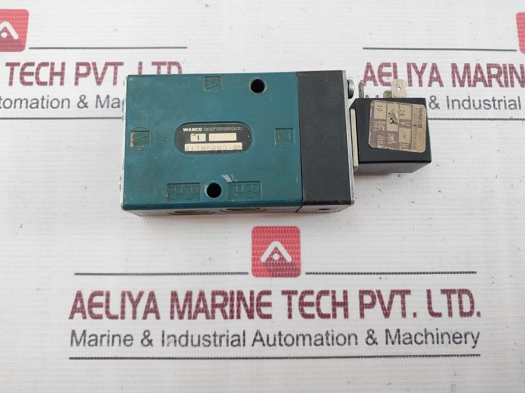 Wabco 4/185280-8M Westinghouse Solenoid Valve 24V 20Ma 10Bar