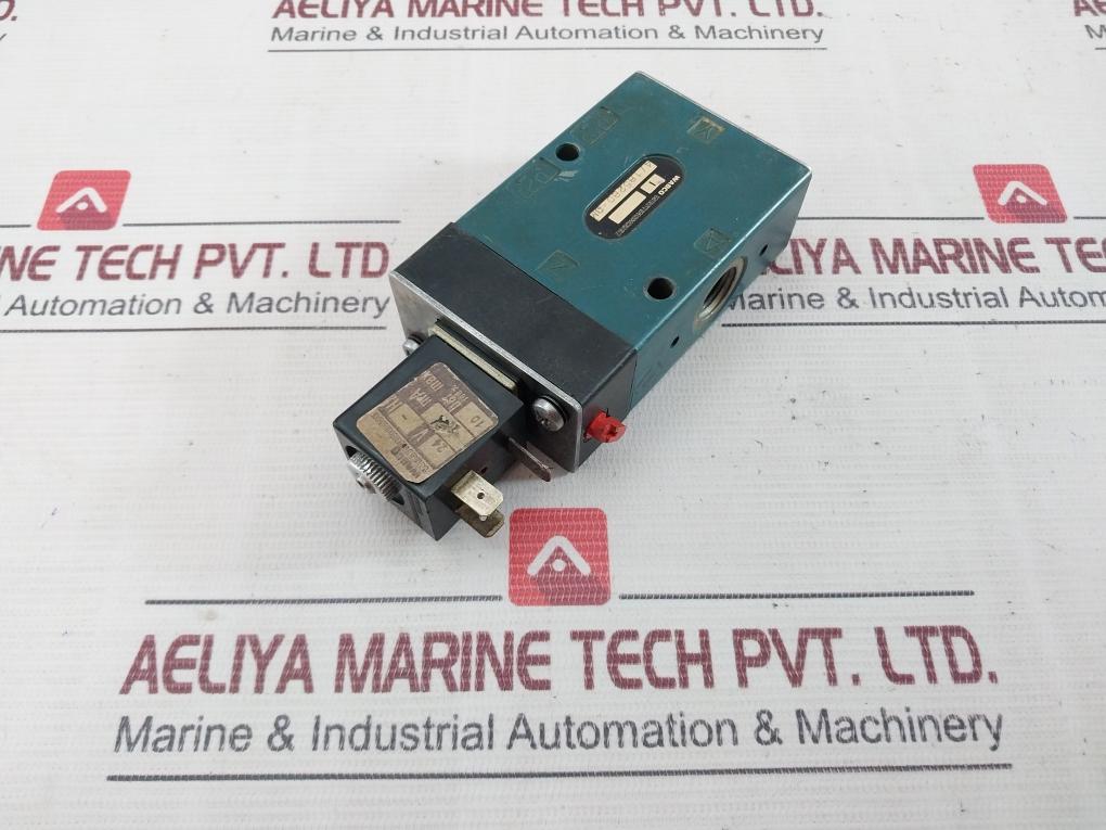 Wabco 4/185280-8M Westinghouse Solenoid Valve 24V 20Ma 10Bar