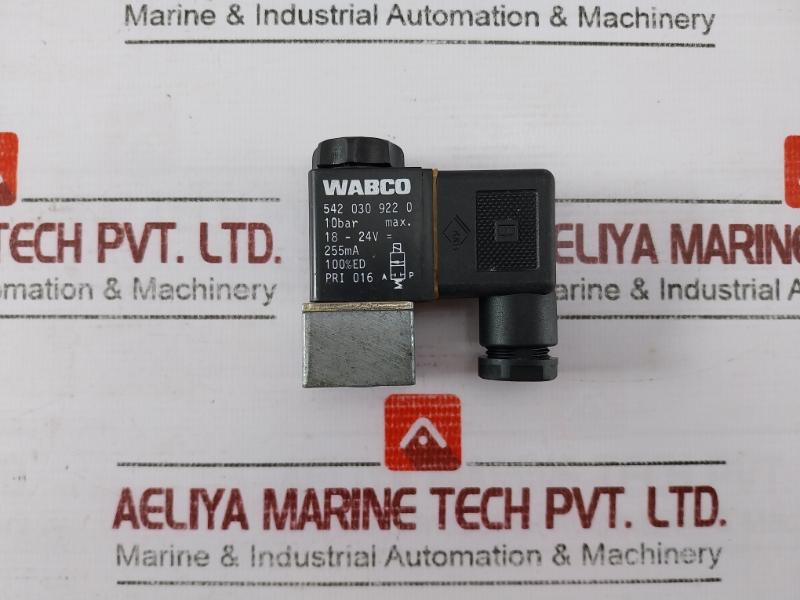 Wabco 542 030 922 0 Solenoid Valve 18-24V 255Ma 10Bar