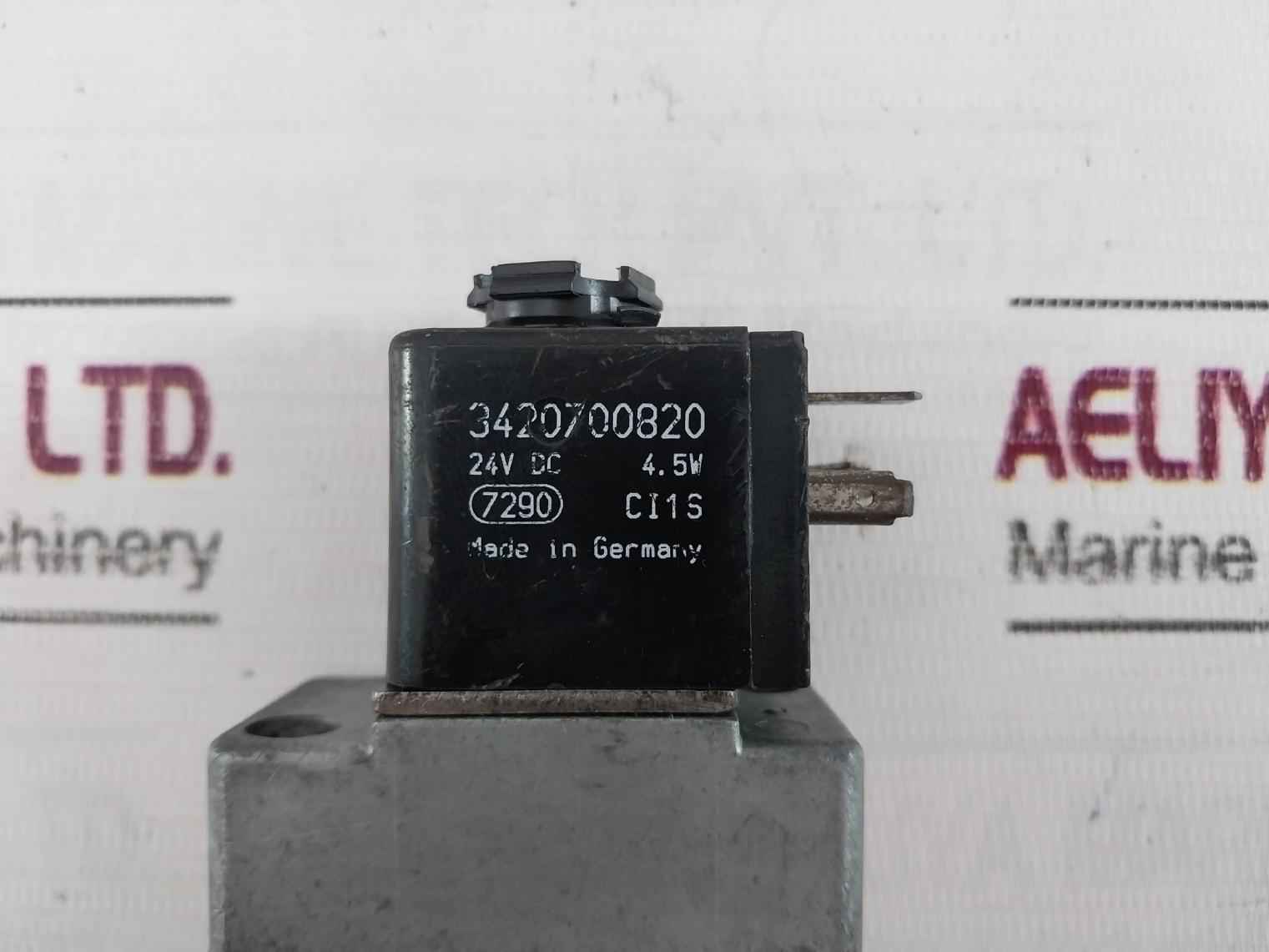 Wabco 5722022220 Solenoid Valve 24V Dc 4.5W