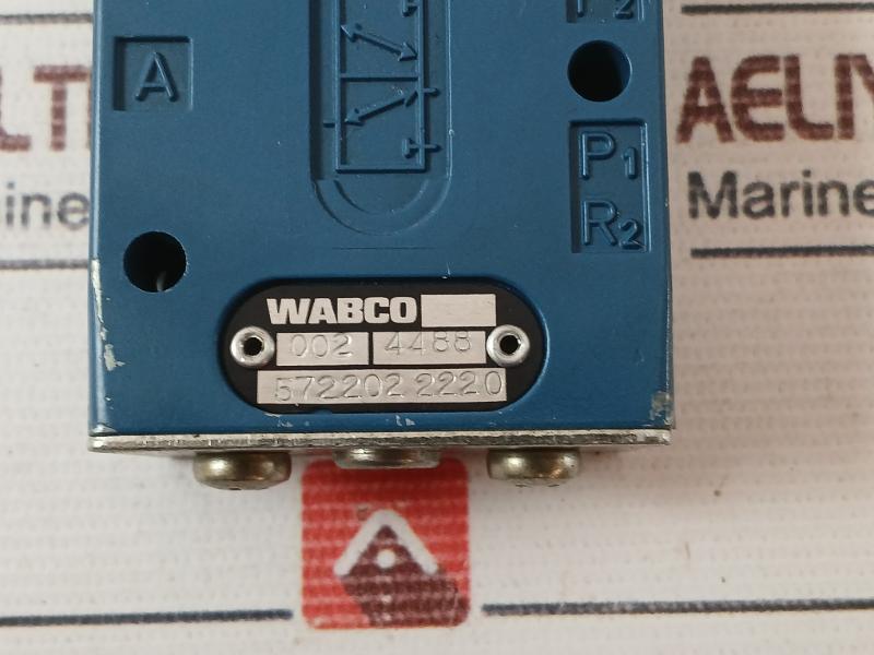 Wabco 5722022220 Solenoid Valve 4488 24V 10Bar Max Pri 016