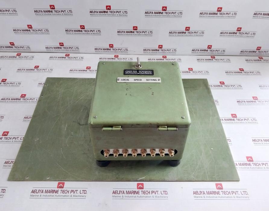 Wabco 5726162020 Sulzer Hydraulic Valve Speed Setting Box 8900305140 0-6Bar