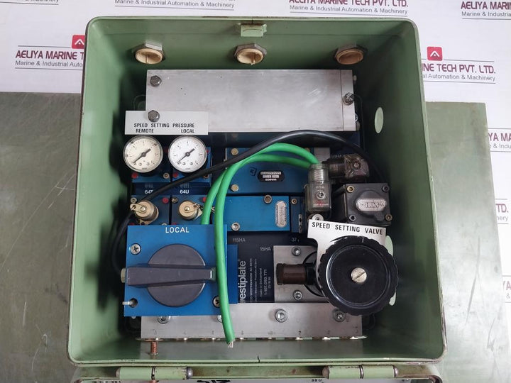 Wabco 5726162020 Sulzer Hydraulic Valve Speed Setting Box 8900305140 0-6Bar