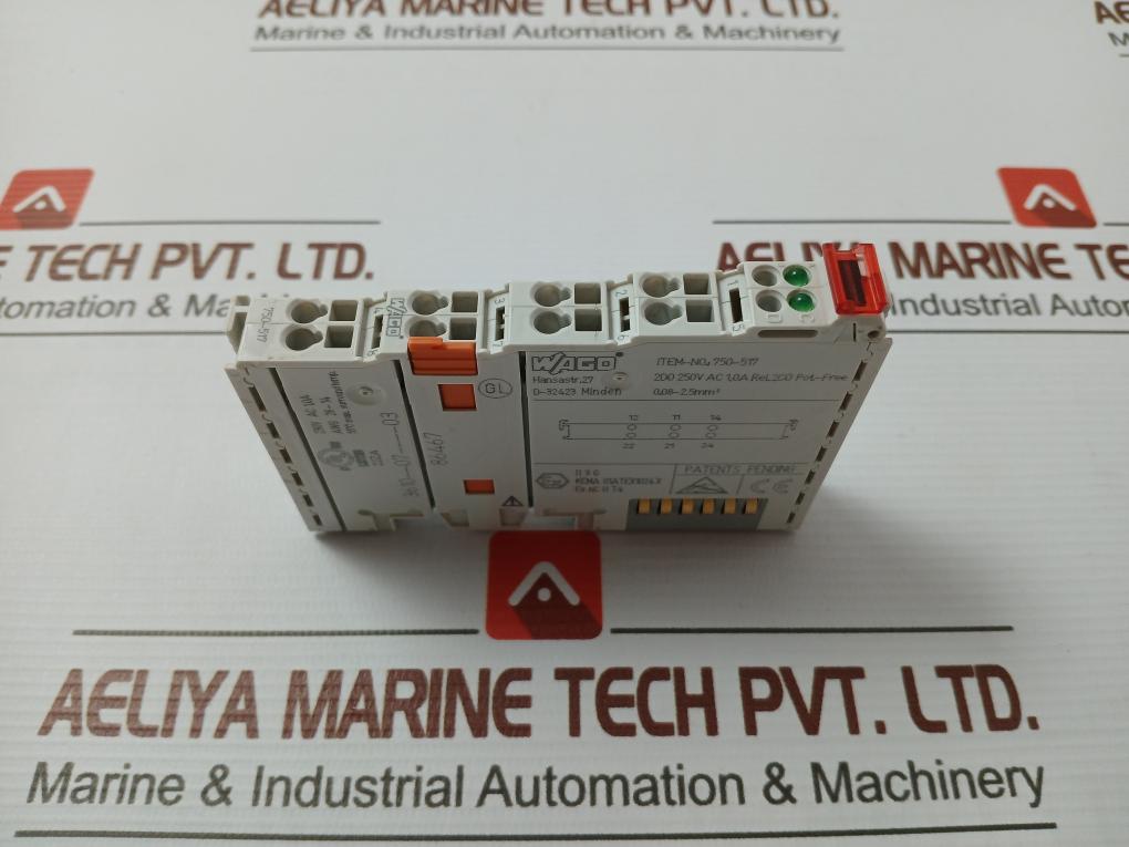 Wago-0-08-2-5Mm2-230Vac-1-0A-55-C-Relay-Output-Module-750-517-210026-3