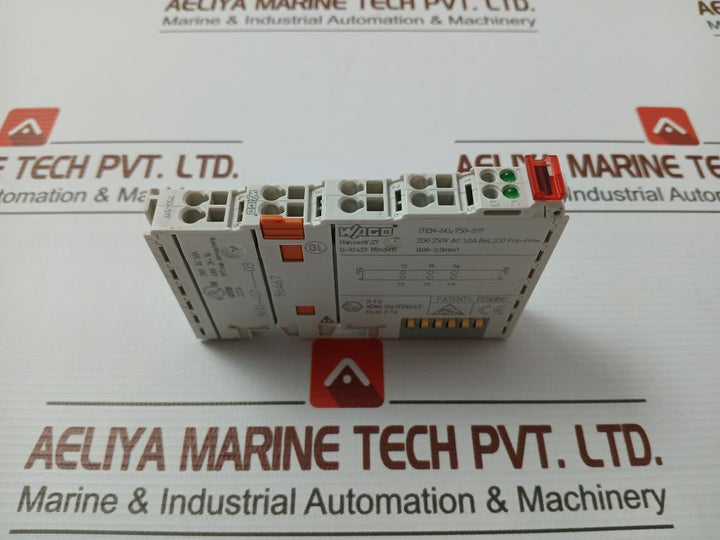 Wago-0-08-2-5Mm2-230Vac-1-0A-55-C-Relay-Output-Module-750-517-210026-3