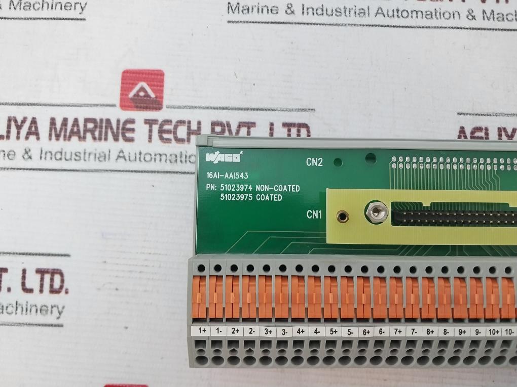 Wago 16Ai-aai543 I/O Module 51023974 Non-coated