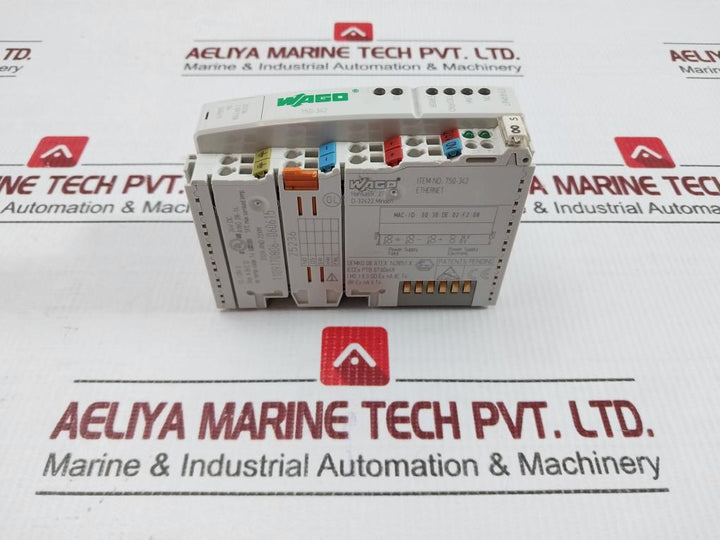 Wago 24V Dc Ethernet Fieldbus Controller 750-342 55°C