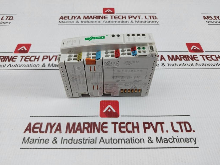 Wago 24V Dc Ethernet Fieldbus Coupler 750-342