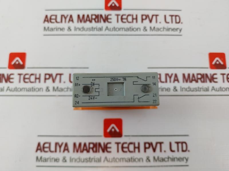 Wago 286-312 Switching Relay Module 24V Dc Input, 250V Ac/7A Output, Iec 60947-7-1,