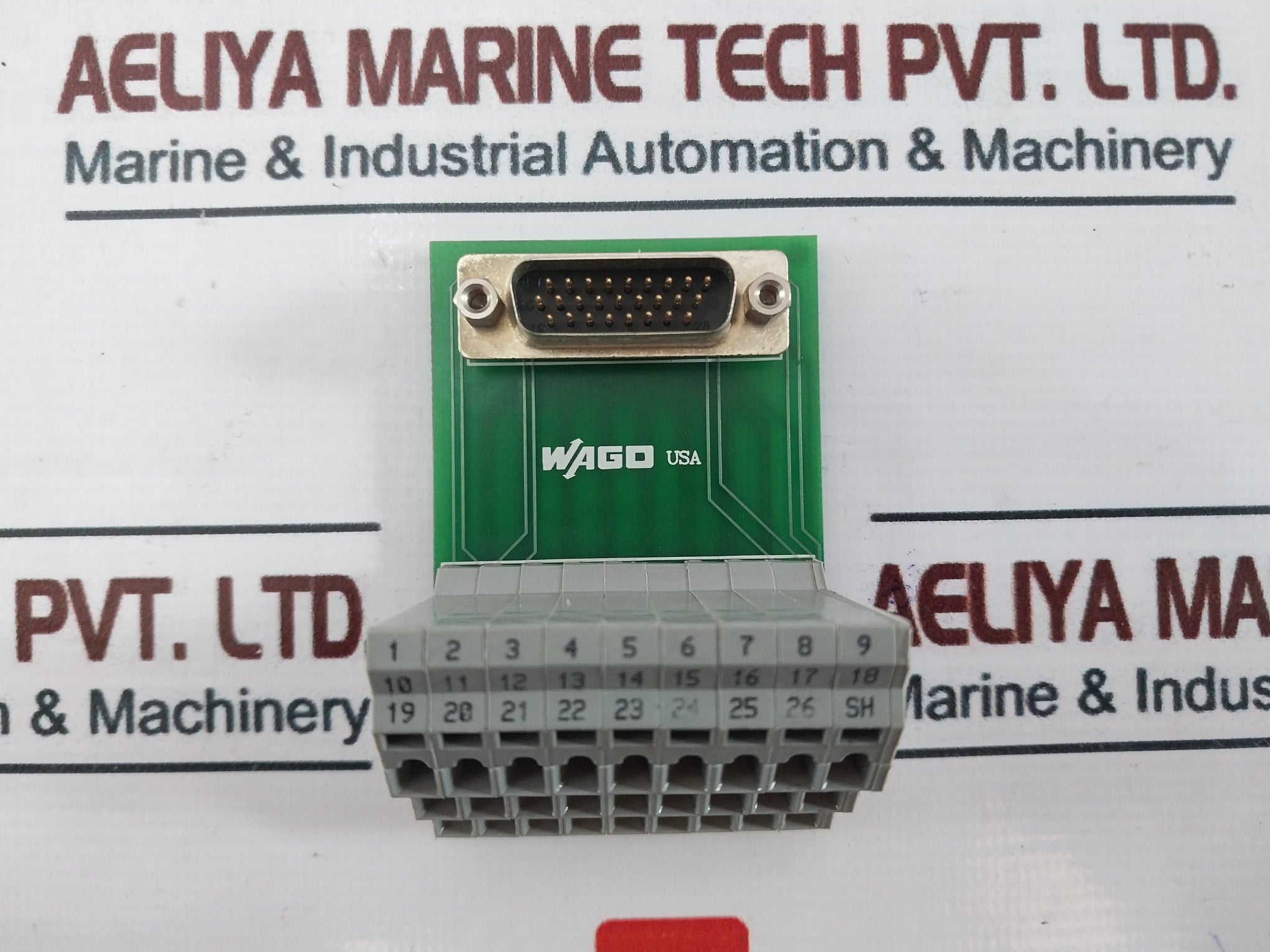 D Sub Interface Module Wago 51013375 D-sub Interface Module 26 Pin – Aeliya Marine Tech