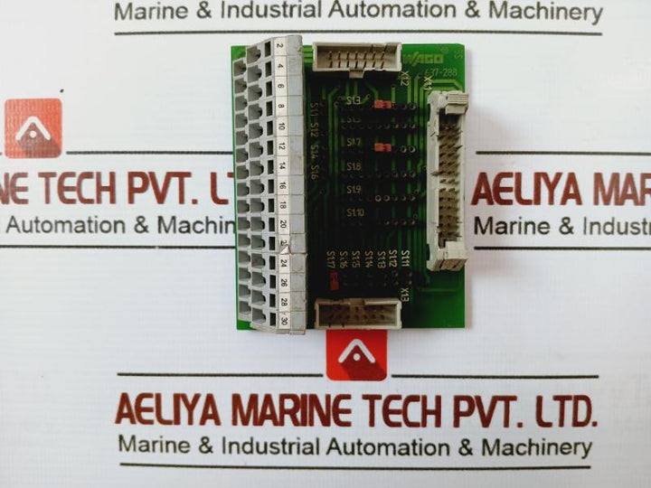 Wago 637-288 Pcb Card Bp 91857