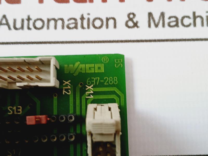 Wago 637-288 Pcb Card Bp 91857