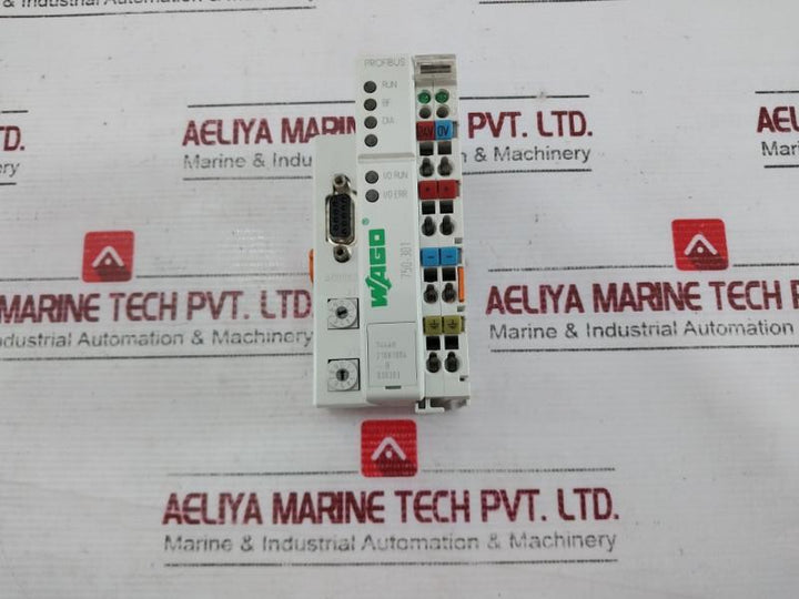 Wago 750-301 Fieldbus Coupler Profibus Dp Iecex Ptb 07.0064x 24v Dc