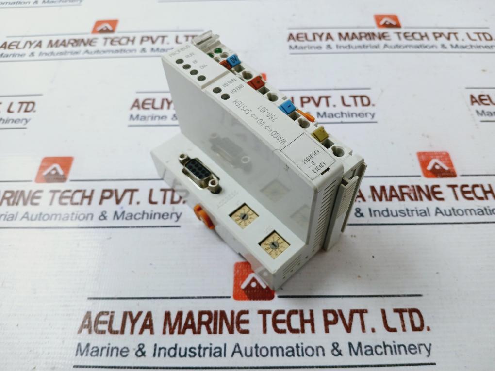 WAGO 750-301 Profibus DP Fieldbus Coupler I/O System 24VDC