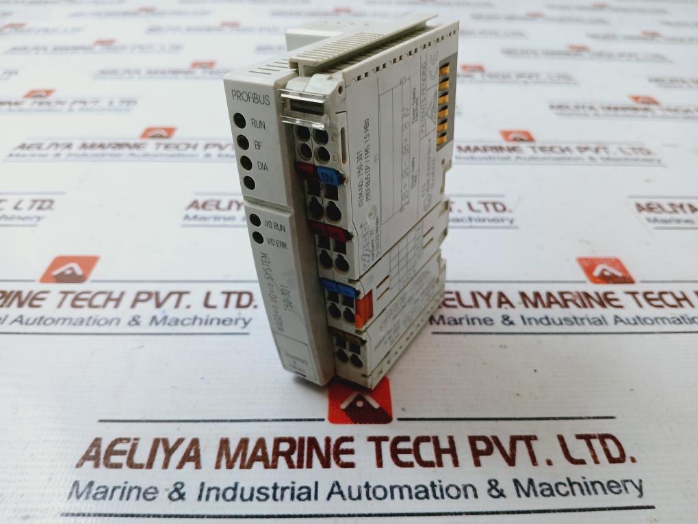 WAGO 750-301 Profibus DP Fieldbus Coupler I/O System 24VDC