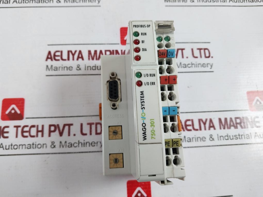 Wago 750-301 Profibus Dp I/O-system Fieldbus Coupler 24V