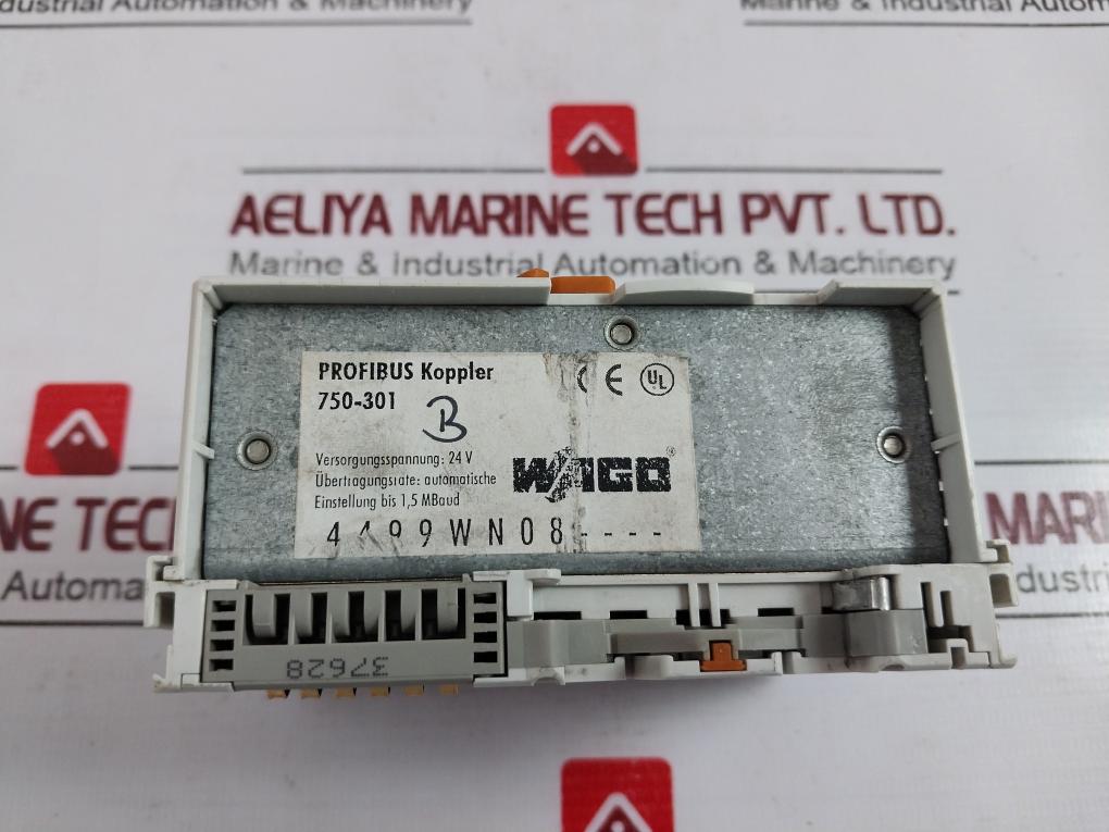 Wago 750-301 Profibus Dp I/O-system Fieldbus Coupler 24V