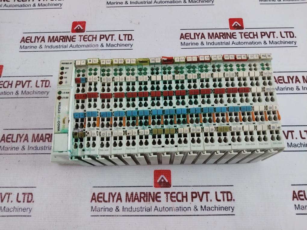 Wago 750-303 Profibus Coupler I/o System 24v Dc 55°c Max Ambient