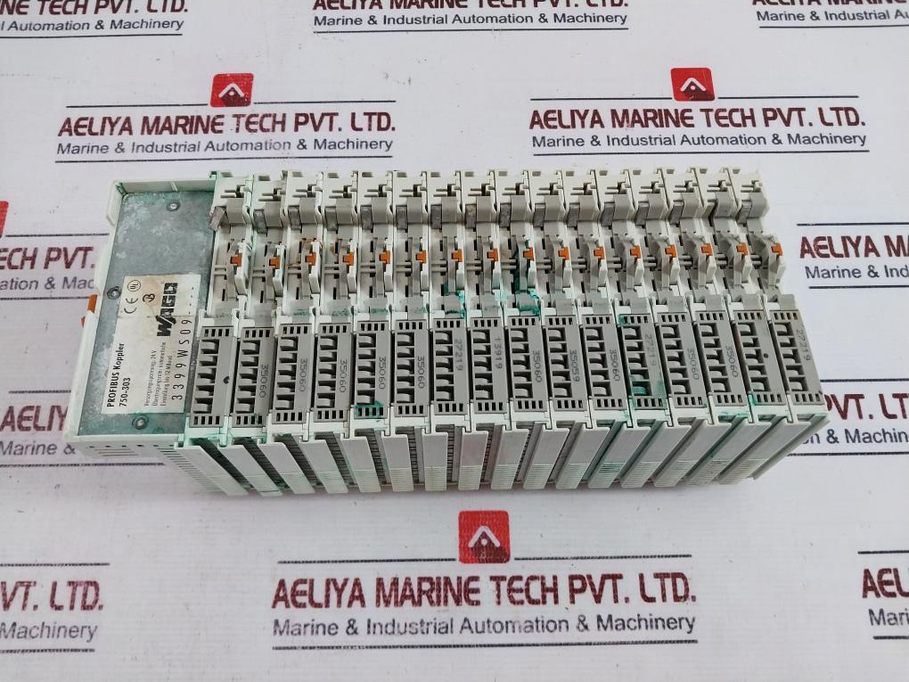 Wago 750-303 Profibus Coupler I/o System 24v Dc 55°c Max Ambient