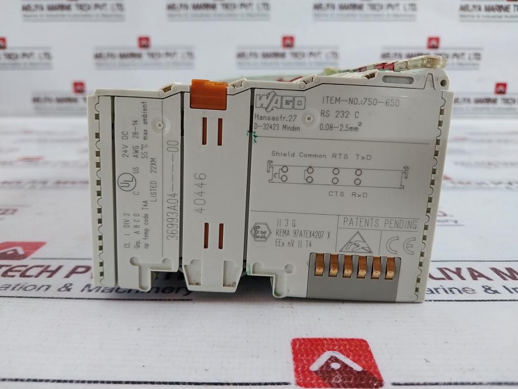 Wago 750-303 Profibus Coupler I/o System 24v Dc 55°c Max Ambient