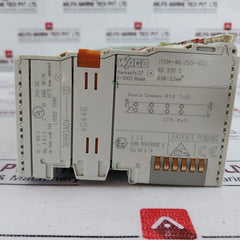 Wago 750-303 Profibus Coupler I/o System 24v Dc 55°c Max Ambient