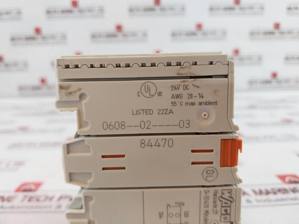 Wago 750-333 Fieldbus Coupler Profibus With 4-channel Digital Input 750-432