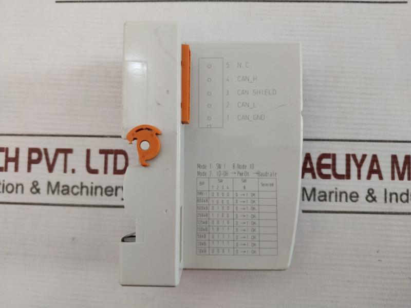 Wago 750-337/000-001 Fieldbus Coupler Module 24Vdc 55 C, Awg 28-14