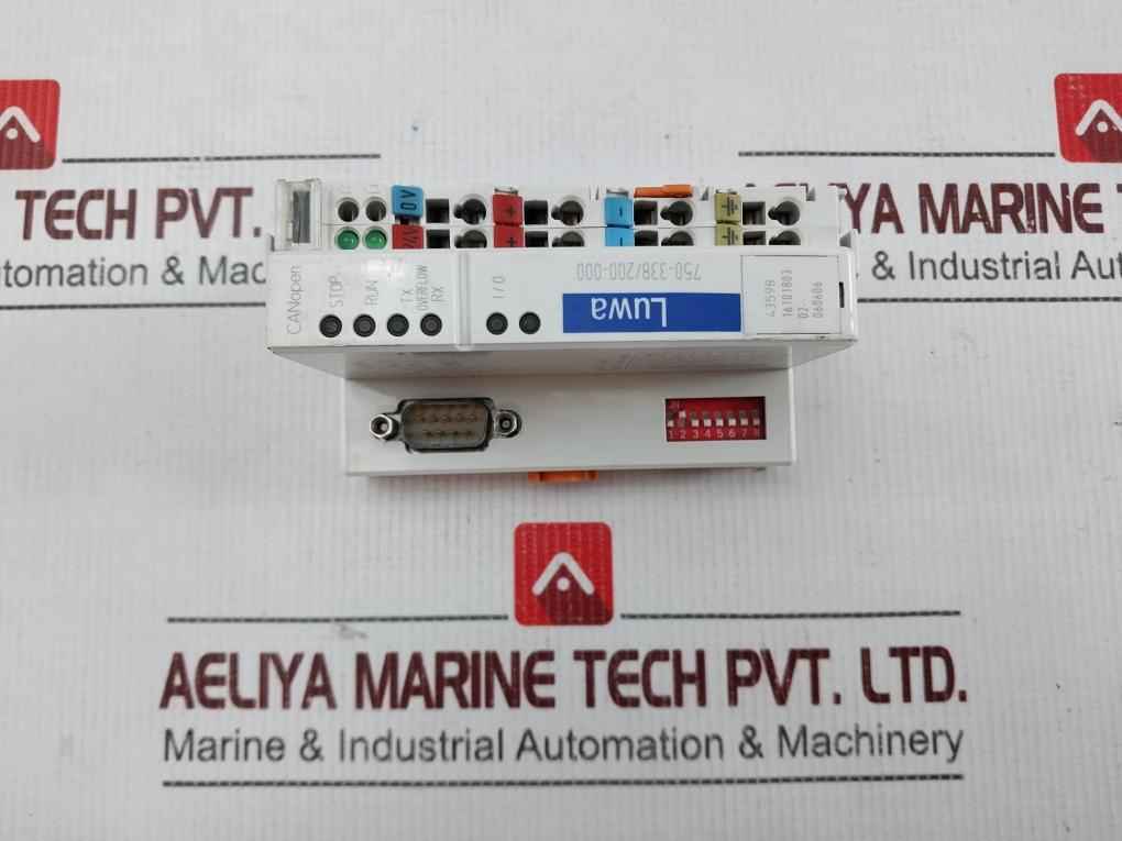 Wago 750-338/200-000 Fieldbus Coupler 24V Dc