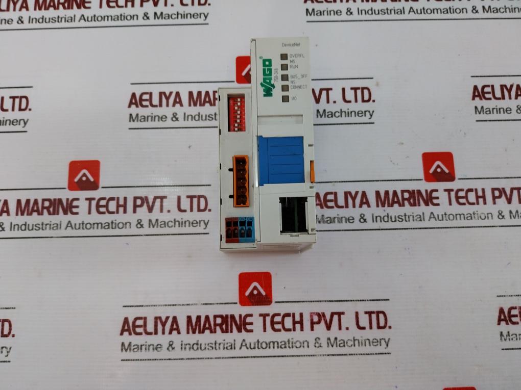 Wago 750-346 Fieldbus Coupler Device Net Module Ii 3 D Ex Tc, 24V Dc