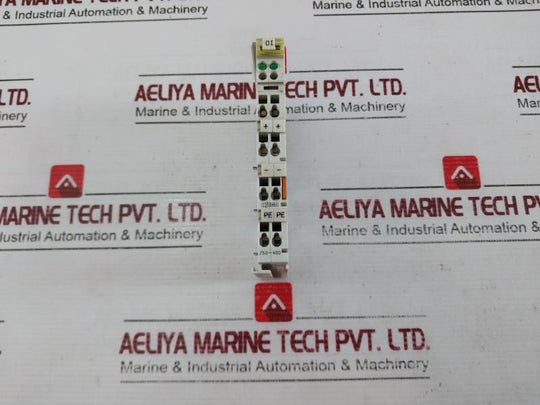 Wago 750-400 2-channel Digital Input 2di 24v Dc 3.0ms 0.08-2.5mm2