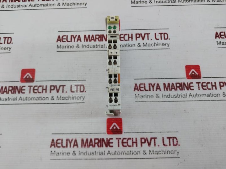 Wago 750-400 2-channel Digital Input 2di 24v Dc 3.0ms 0.08-2.5mm2