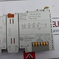 Wago 750-400 2 Channel Digital Input Module 2Di 24Vdc 3.0Ms