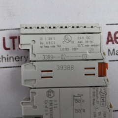 Wago 750-400 2 Channel Digital Input Module 2Di 24Vdc 3.0Ms
