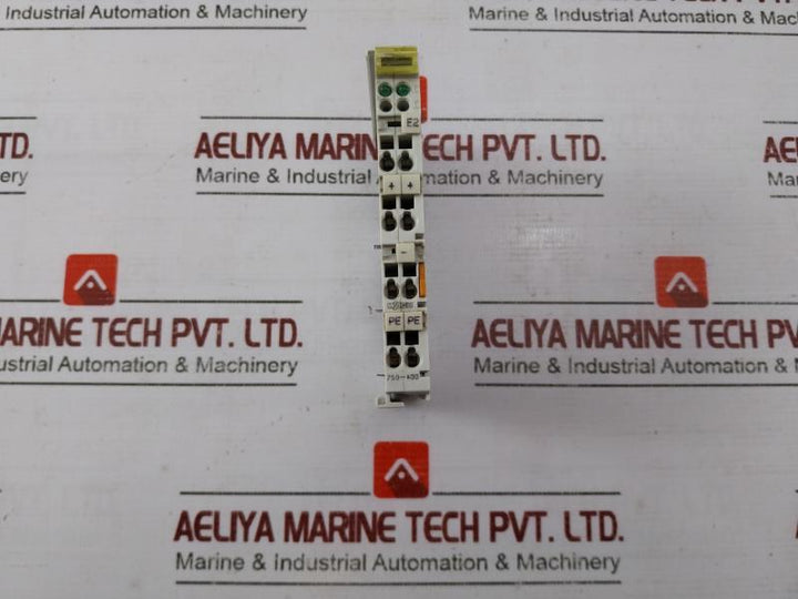 Wago 750-400 2 Channel Digital Input Module Awg 28-14 Kema 97Atex4207 X