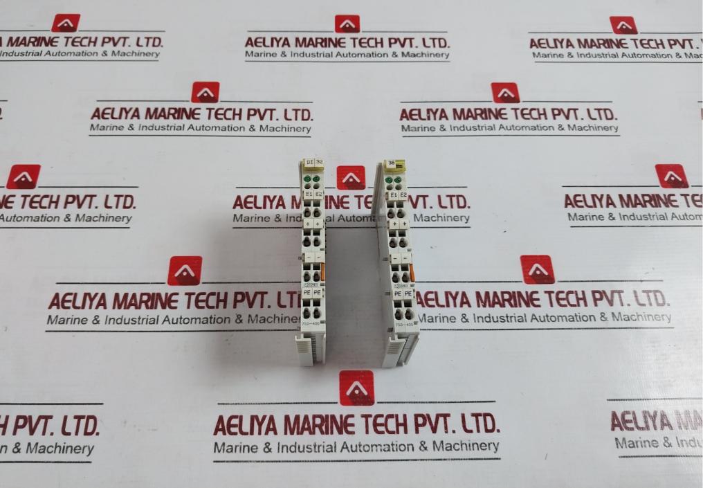 Wago 750-400 2 Channel Digital Input Module Kema 97Atex4207 X