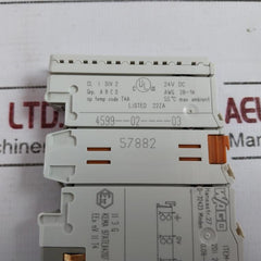 Wago 750-400 2 Channel Digital Input Module Kema 97Atex4207 X