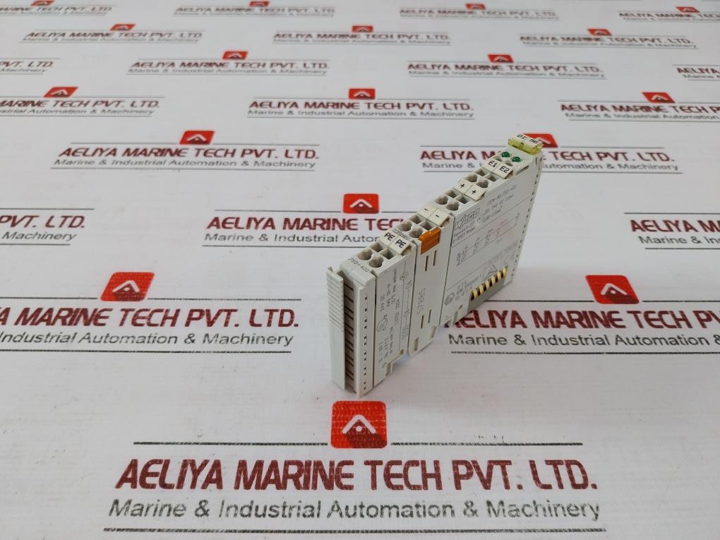 Wago 750-400 2Di Input Module 3.0Ms Awg 28-14 Kema 97Atex4207 X 24V Dc