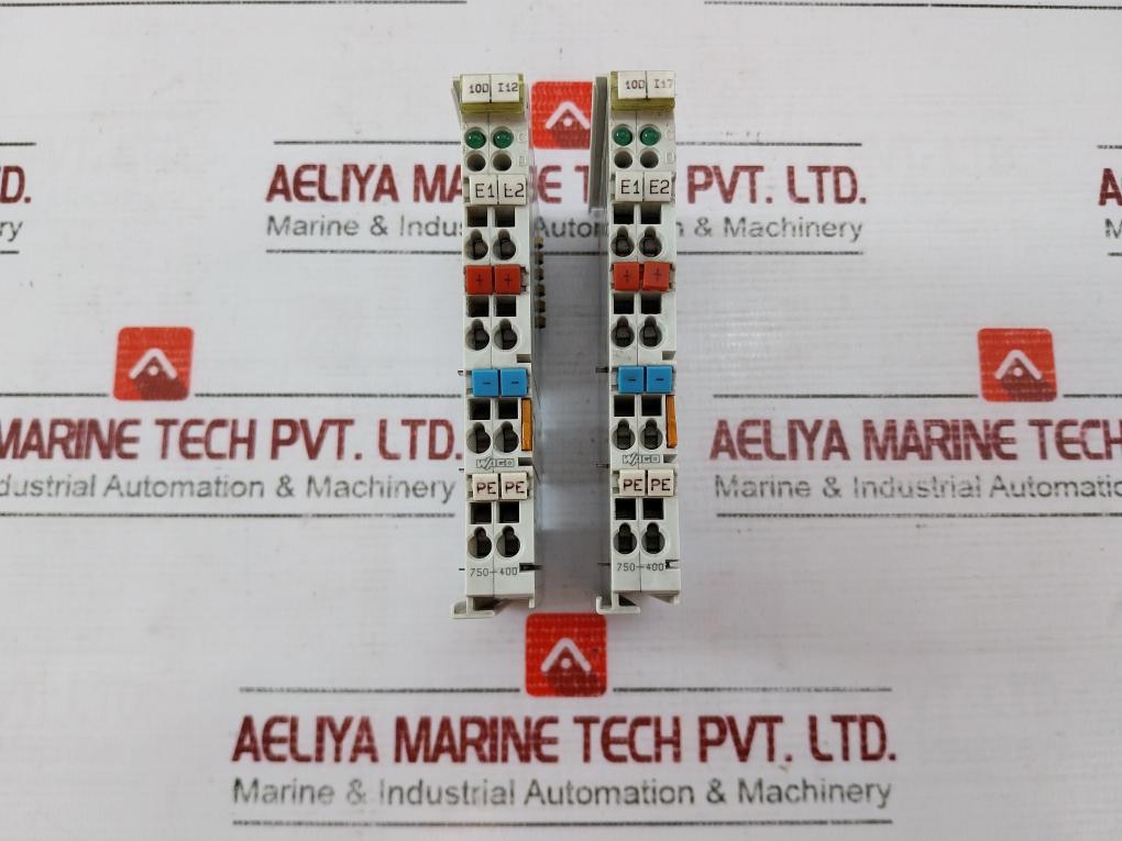 Wago 750-400 Digital Input Module 2Di 24V Dc 3.0Ms Awg 28-14