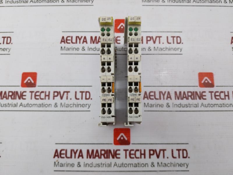 Wago 750-400 Digital Input Module 2Di 24V Dc 3.0Ms Kema 97Atex4207 X