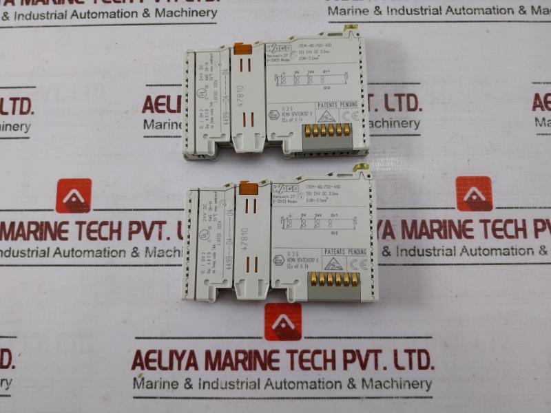 Wago 750-400 Digital Input Module 2Di 24V Dc 3.0Ms Kema 97Atex4207 X