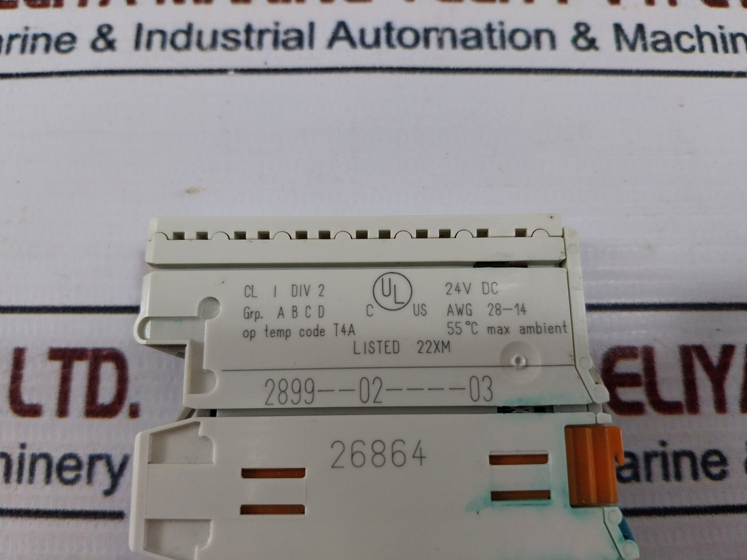 Wago 750-402 4-channel Digital Input Module 24V Dc
