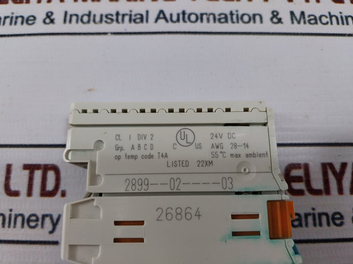 Wago 750-402 Digital Input Module 4Di 24V Dc 3.0Ms